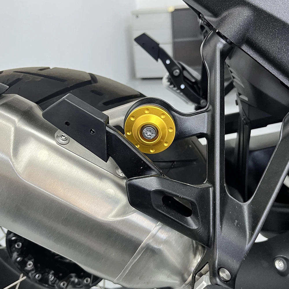 ل BMW R1200GS 2012-2018 R1200GS Adv 2013-2018 دراجة نارية العادم قوس غطاء الطبق اكسسوارات الغطاء الواقي الزخرفية #4