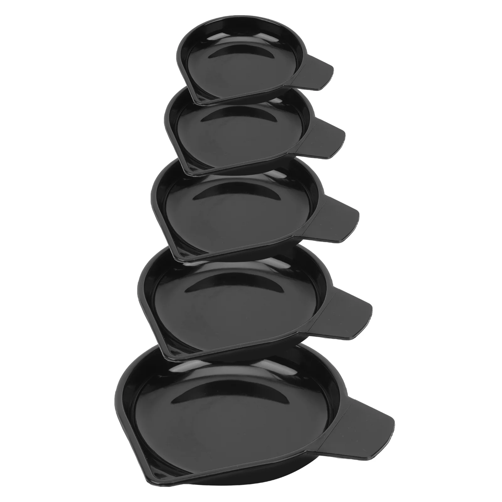 5 Pcs Diamond Weighing Pan Plastic Trays Food Electronic Carat Scale Accessory Pp Kitchen Stainless Measuring Cups