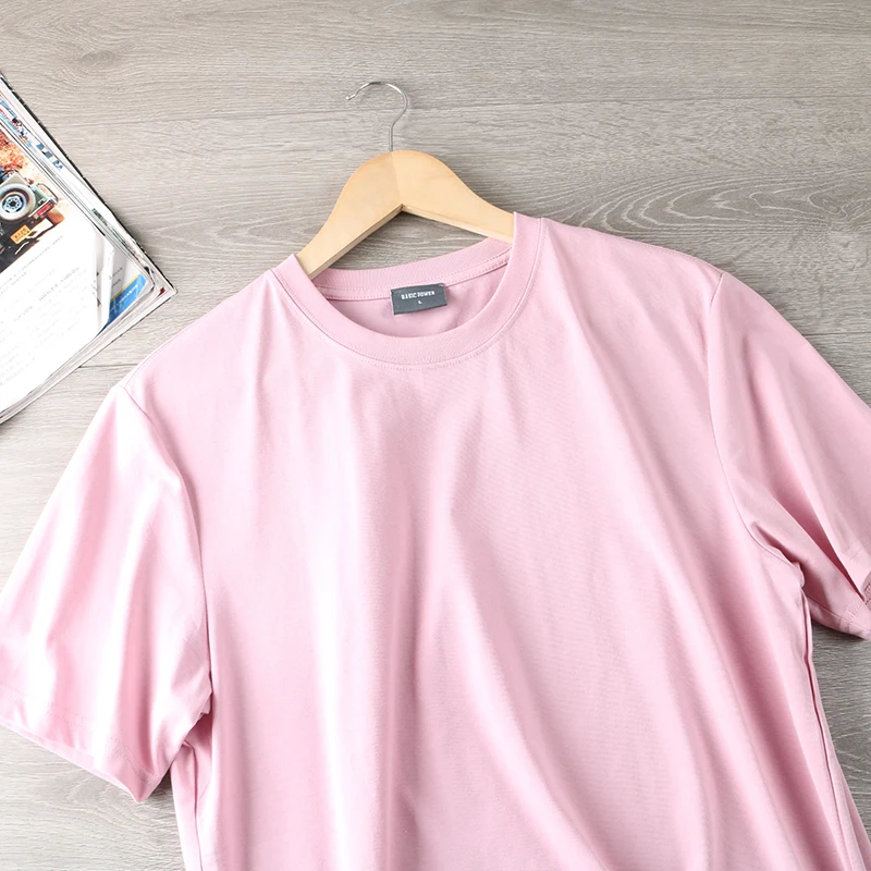 소로나 테크 패브릭 아이스 센세이션 섬유 여름 남성용 루즈핏 다용도 출퇴근 컬러 오트 스웨트 티셔츠 청년 트렌디