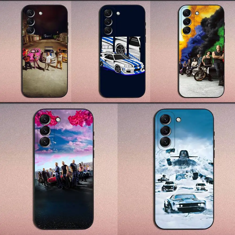 

F-Fast F-Furious Phone Case For Samsung Galaxy A20,A21s,A22,A31,A32,A52,A53,A72,73,A80 Soft Black Cover