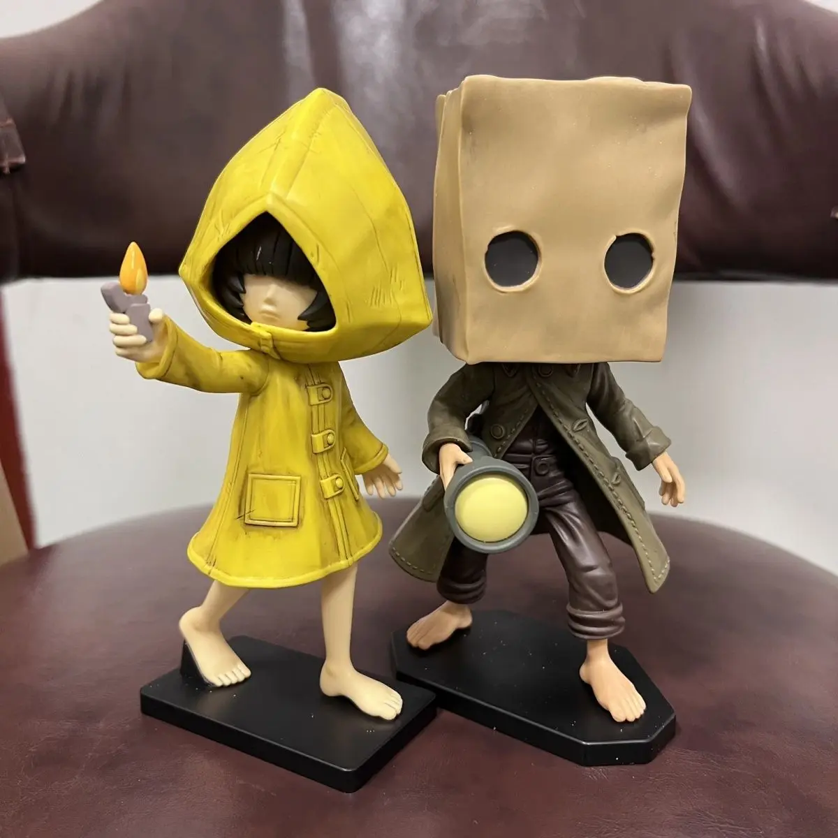 

Hot Game GK Little Nightmares Anime Figurine Six Figure Mono Action Figure Toys Kids Christmas Collectible Model Decoration Gift