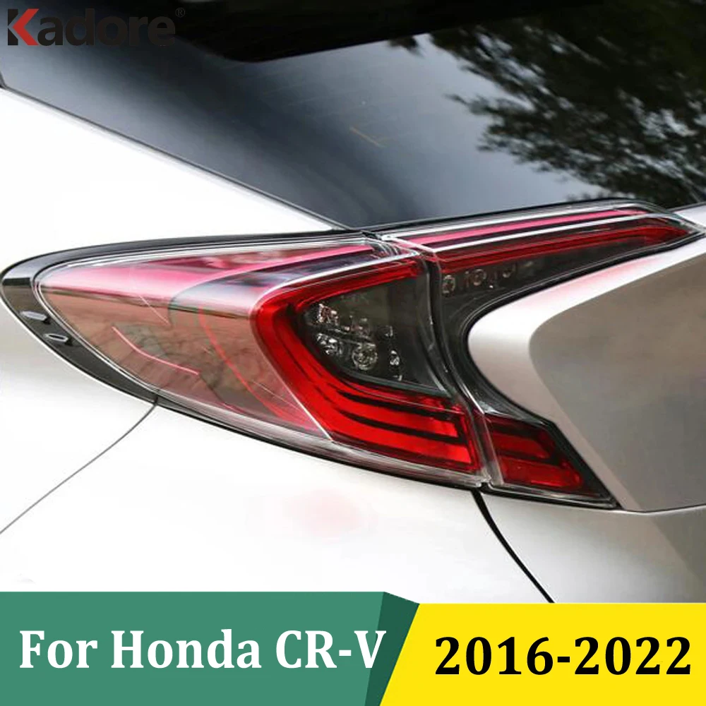 

For Toyota C-HR CHR 2016-2020 2021 2022 Chrome Taillight Lamp Trim Cover Rear Tail Light Lamp Decoration Exterior Accessories