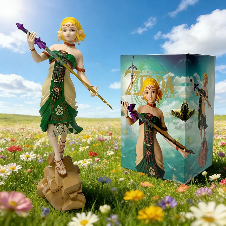 HOT 21CM The Legend Of Zelda Anime Figure Treasure Box Monster Anime Figure PVC Action Figurine Model Collection Doll Toy Gift