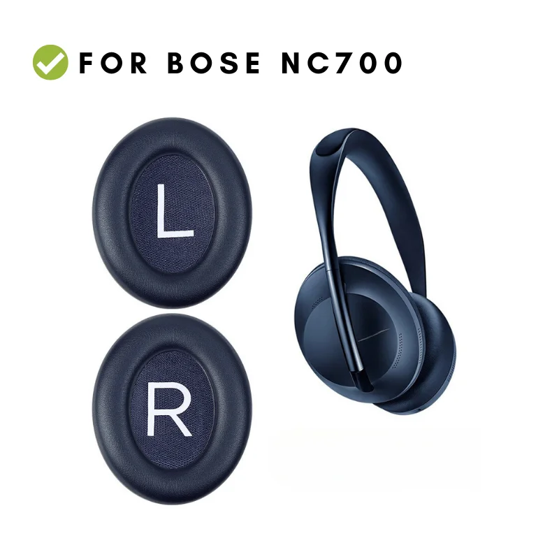 Ear Pads for Bose 700 Noise Cancelling Headphones (NC700) - Softer PU Leather, Added Thickness, Extra Durable Ear Cushions