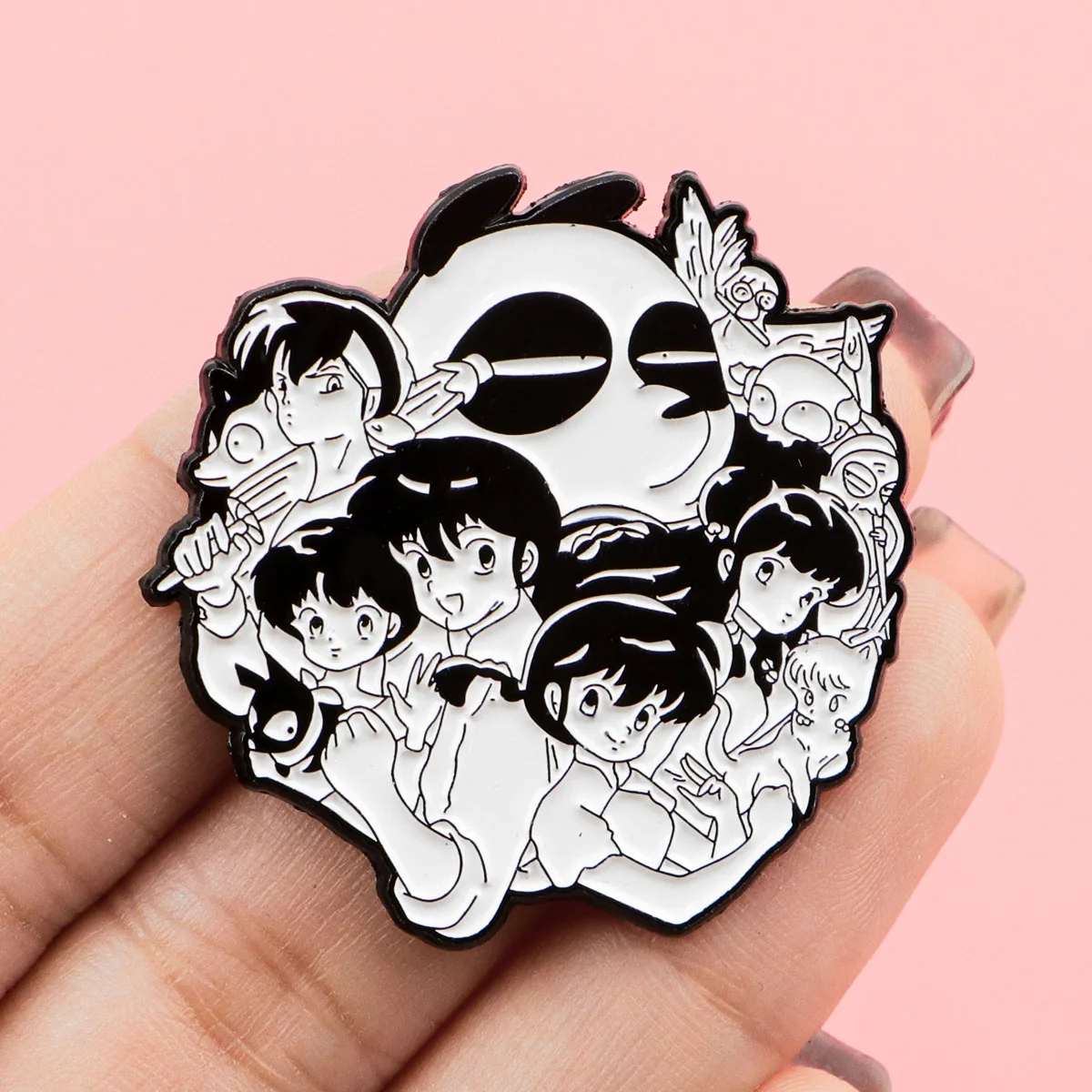 หมูการ์ตูนEnamel Pinเข็มกลัดผู้หญิงกระเป๋าเป้สะพายหลังอุปกรณ์เสริมกระเป๋าBadgeแฟชั่นLapelของขวัญเครื่องประดับสําหรับแฟนๆเพื่อน