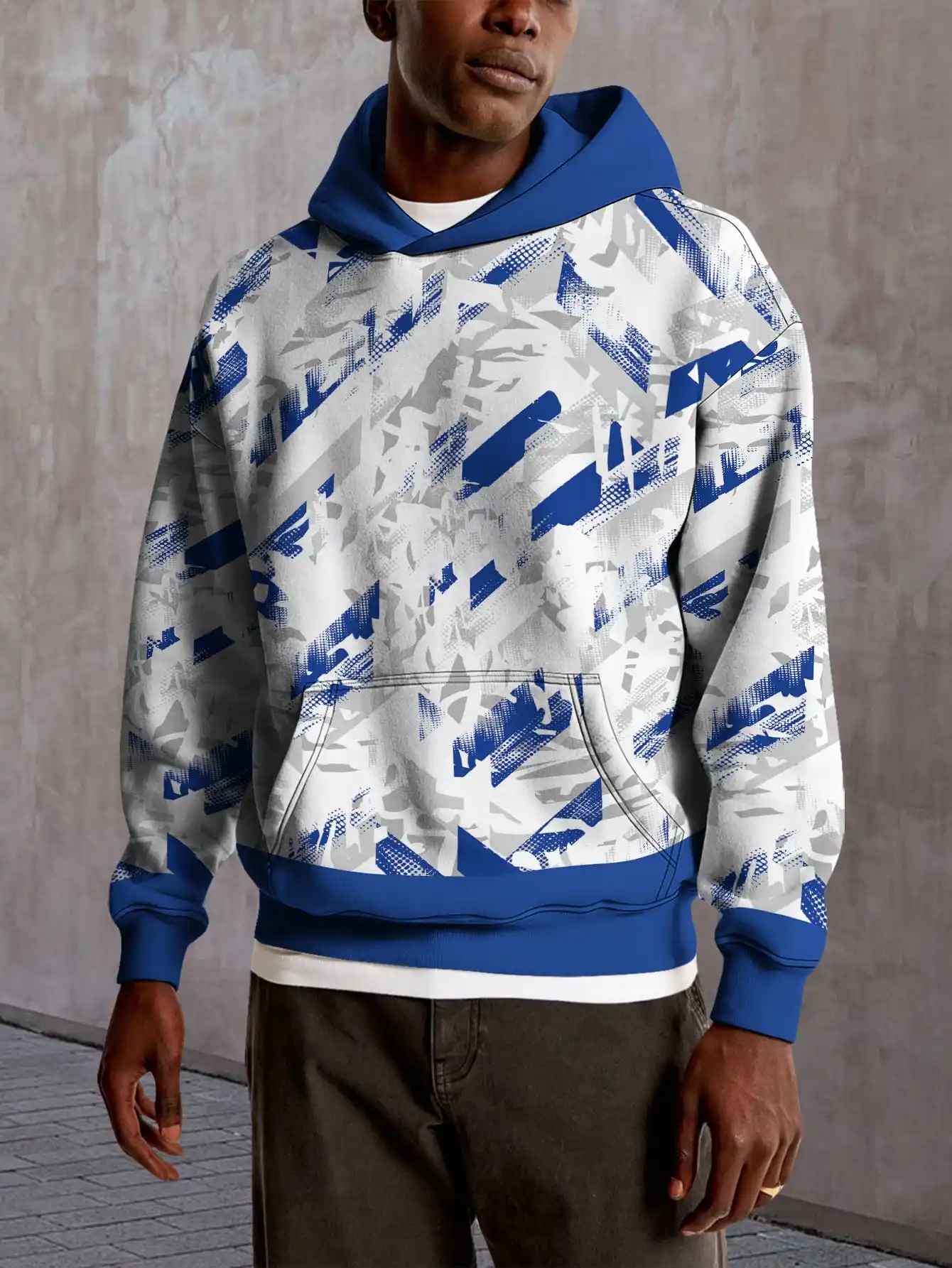 

Черно-красная толстовка в стиле пэчворк с 3D принтом тай-дай, толстовка с капюшоном и граффити, крутой пуловер в уличном стиле, топ с капюшоном