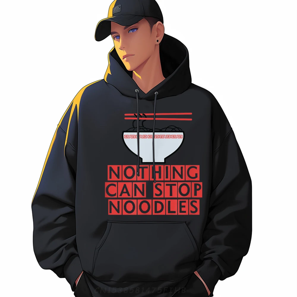 

Nothing Can Stop Noodles (Ramen Noodle Bowl) Mens Clothing Plus Size Luxury Sweater Lovers Day