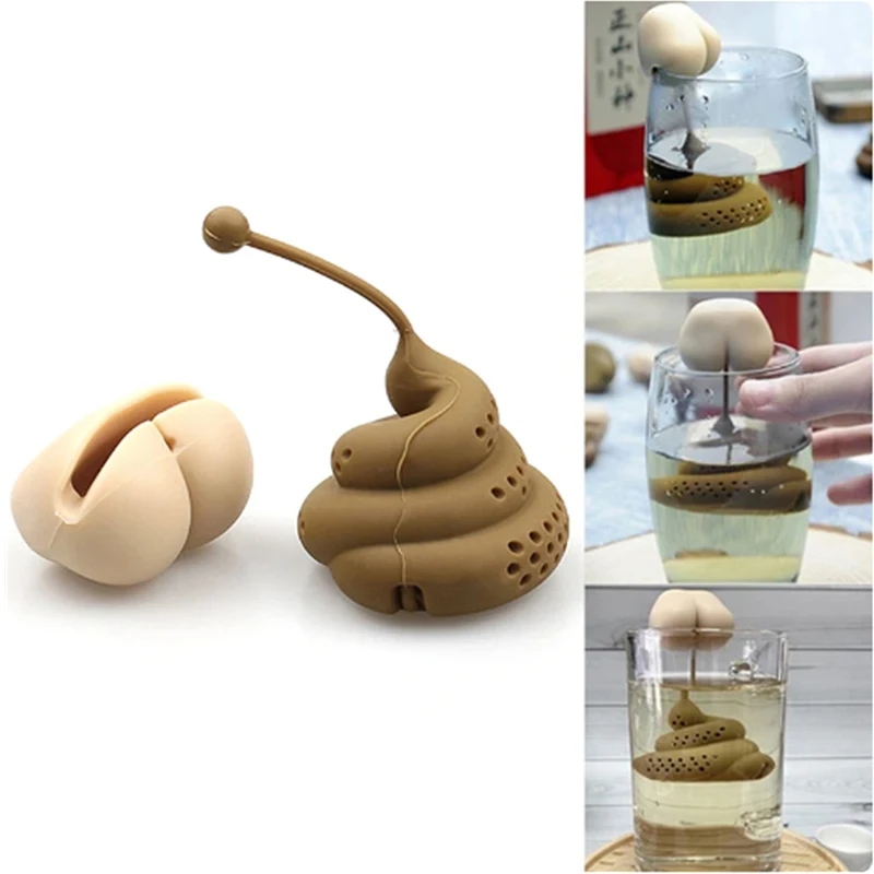 الشاي Infuser غربال أنبوب أكياس الشاي Infusor تصفية التوابل لتخمير الشاي الناشر مصفاة شاي الإبداعية مضحك صانع الشاي الملحقات #2