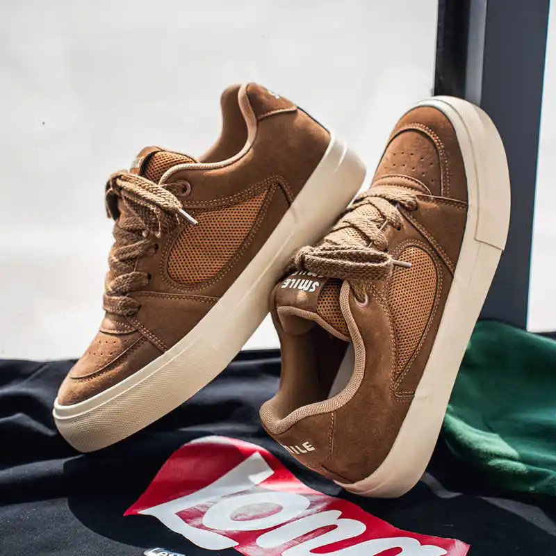 

With Holes Round Nose Mens Brown Dress Shoes Men Summer Formal Shoes For Man Sneakers Sport Interesting Baskette Zapatiilas