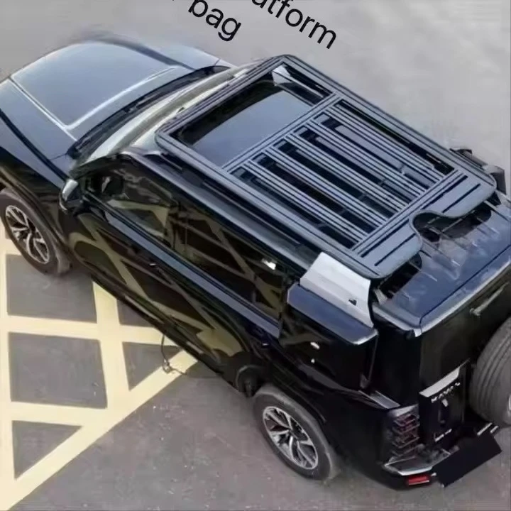 For Haval H9 Car Roof Racks Aluminum Alloy Multi-functional Extension Platform