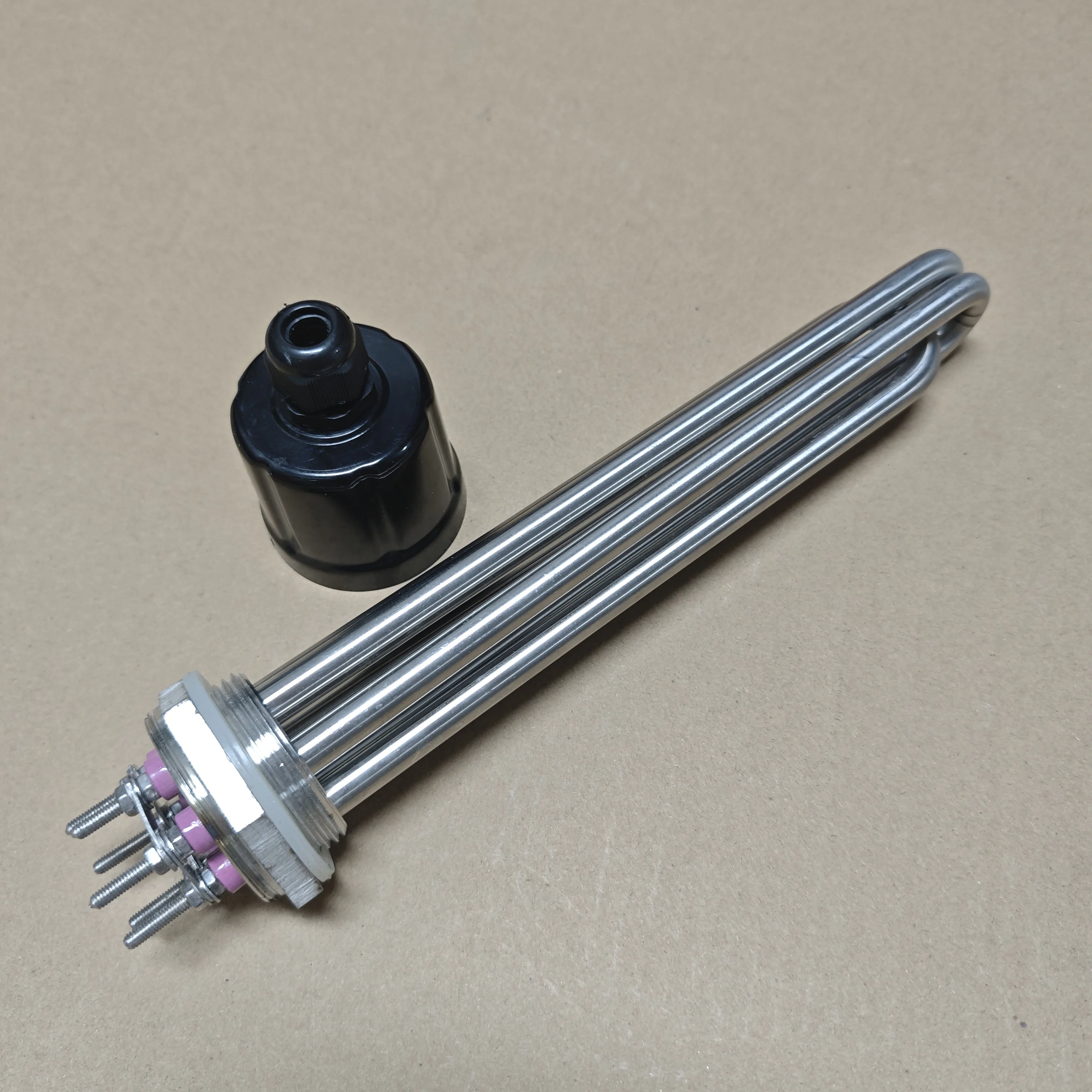 

Электрический нагревательный резистор 220 В 3 кВт/3,75 кВт/4,5 кВт/6 кВт/9 кВт DN32 1 1/4 дюйма, водяной нагревательный элемент из нержавеющей стали