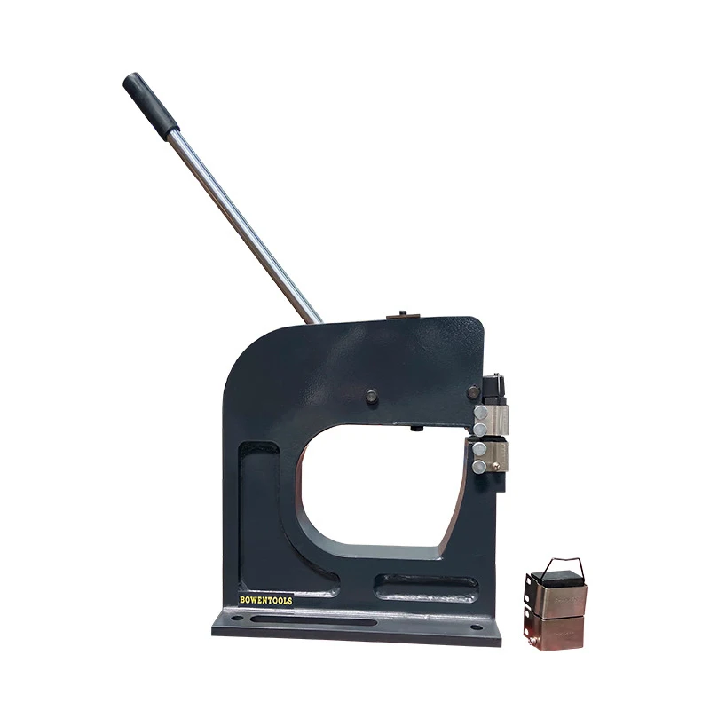 Imagem -06 - Shrinker Maca de Metal com Uma Alavanca Manual Folha Manual Dois Conjuntos de Mandíbula Profundidade da Garganta de 15 mm e 16ga Ss16