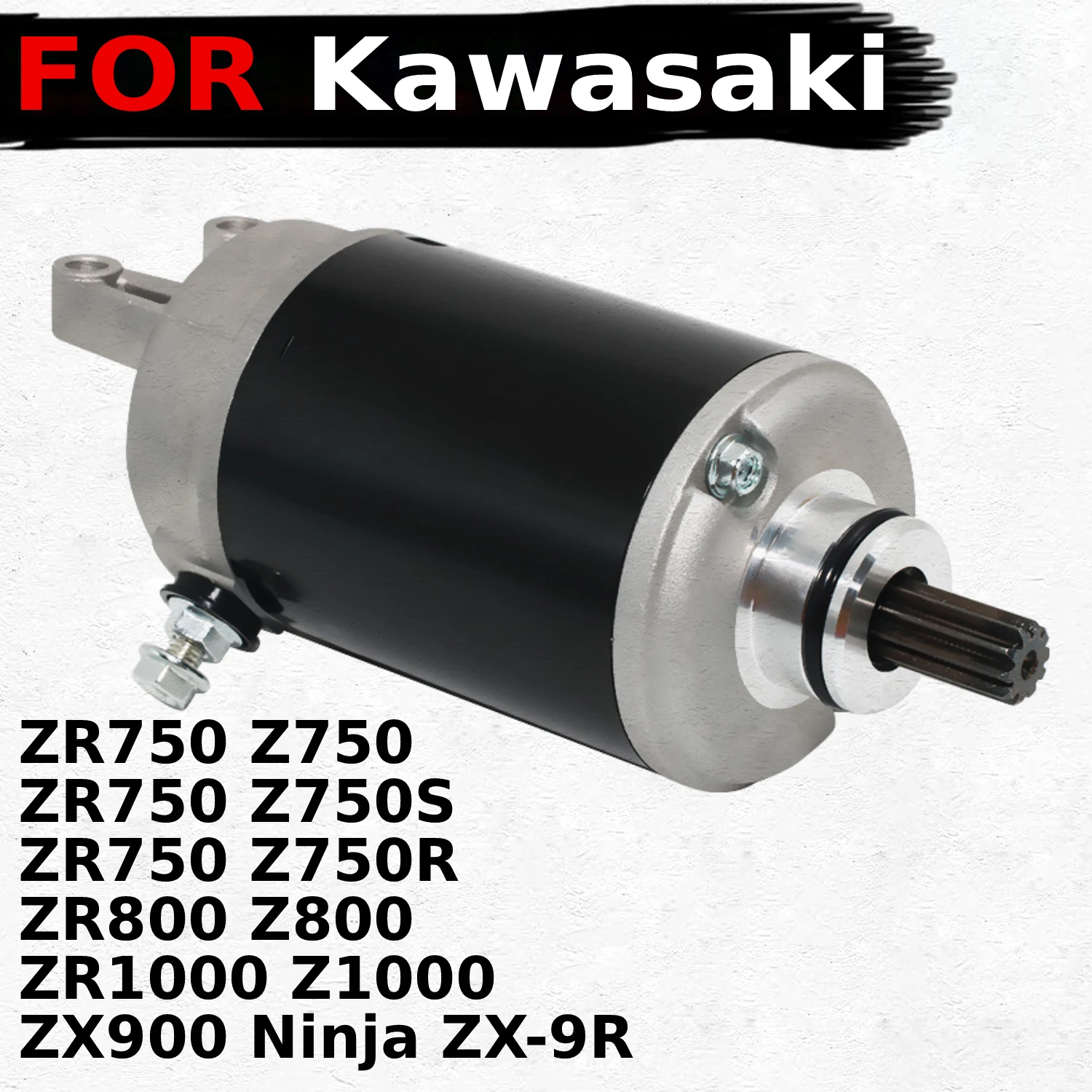 

Аксессуары для мотоциклов, устройство стартера электродвигателя для Kawasaki ZR750 Z750 Z750S Z750R ZR800 Z800 ZR1000 Z1000 ZX900 ZX1200