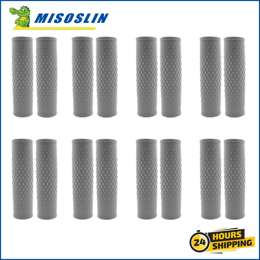 

8 Pairs Rubber Handlebar Grip For Xiaomi M365 Pro Electric Scooter Universal Non-slip Protect Grey Handle Cover Case Accessories