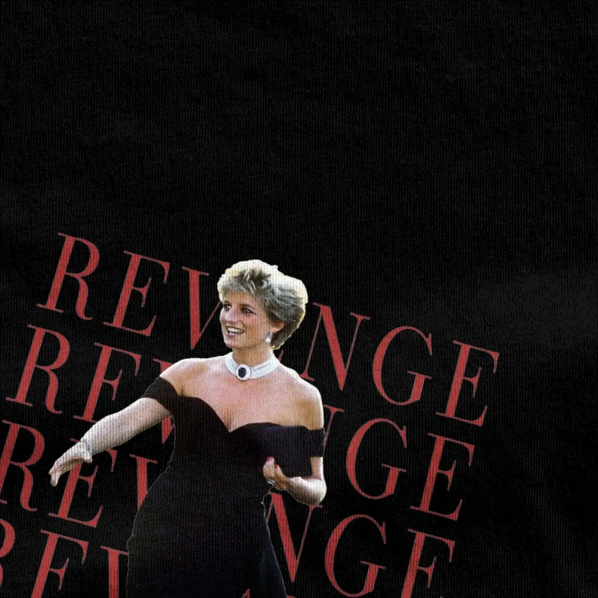 Princess Diana Revenge Dress T Shirts Accessories for Men Women Pure Cotton Funny Tee Shirt Short Sleeve Tops All Seasons