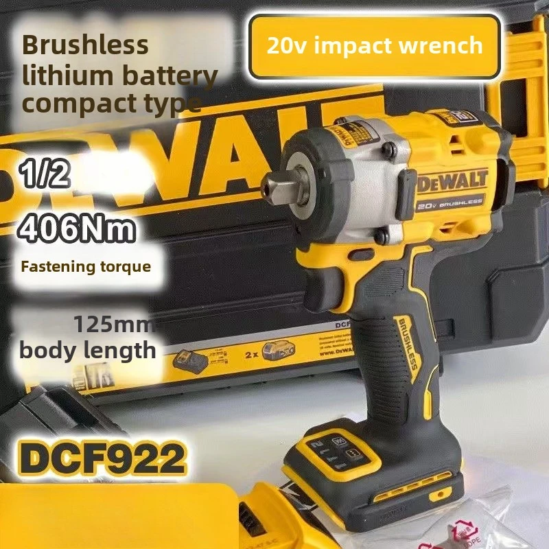 Dewalt DCF922 Wireless Impact Wrench Rechargeable High Torque 205Nm(Reverse) 1/2