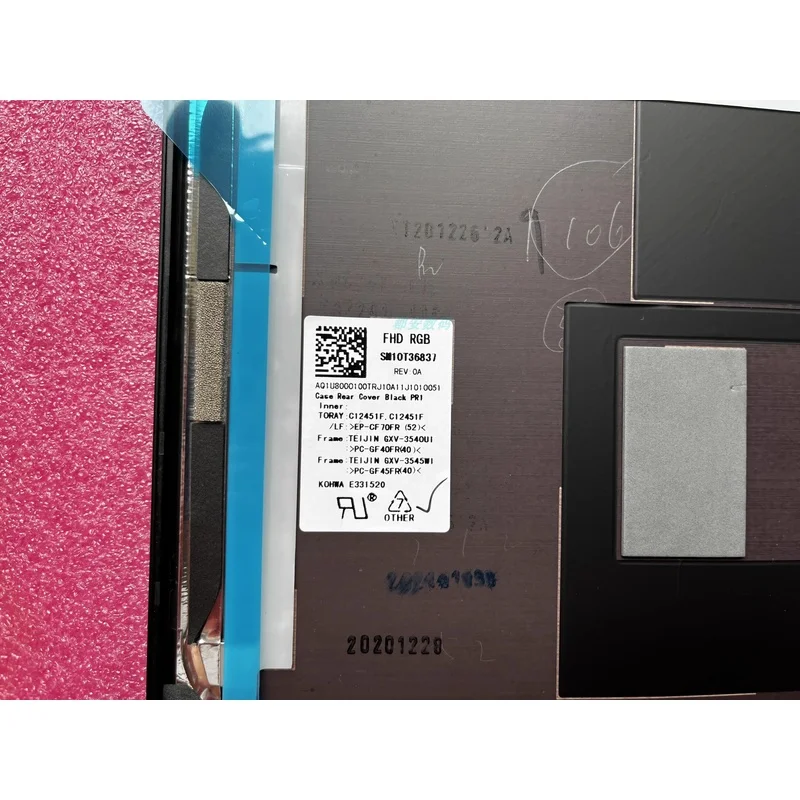 OEM Replacement For Lenovo Thinkpad X1 Carbon 9th Gen9 20XW 20XX LCD Back Cover Rear Lid RGB