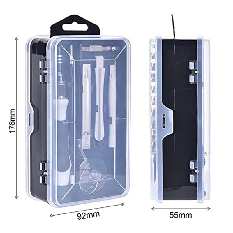 Precision Screwdriver Set: 115 in 1 Magnetic Mini Repair Tool Kit Small Screw Driver with Case for Computer, iphone, PC,etc