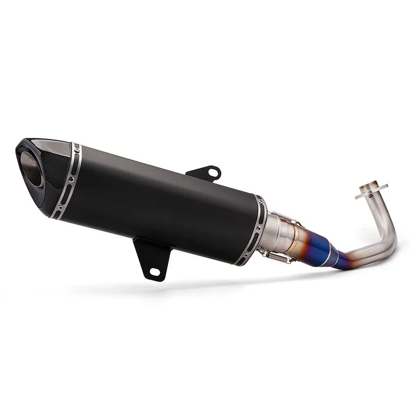 Titanium Alloy Front Section Muffler Slip-On Exhau for 2021-2022 Honda  Forza300 Forza350