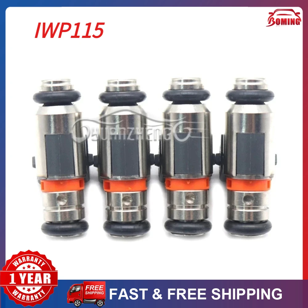 Novo Injetor de Combustível para Carro 4PCS IWP115 IWP 115 50102002 IWP-115 Compatível com Volkswagen GOL Parati Saverio 1.6 2.0 Golf IV / Polo 1.4 16V
