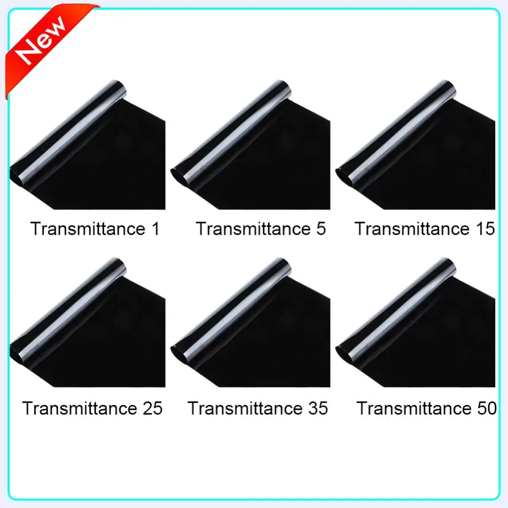 

1 Roll Car Window Tint Film 50cmX3m Black Car Window Foils Tinting Film Glass Summer UV Protector Sticker Films