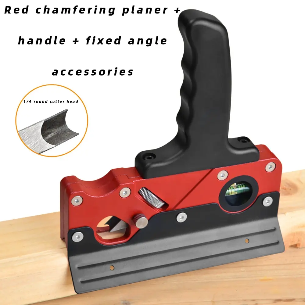 1PC Woodworking Chamfering Plane Trimming Plane Chamfering Plane Woodworking DIY Chamfering Tool Planer Hand Planer Bevel Planer