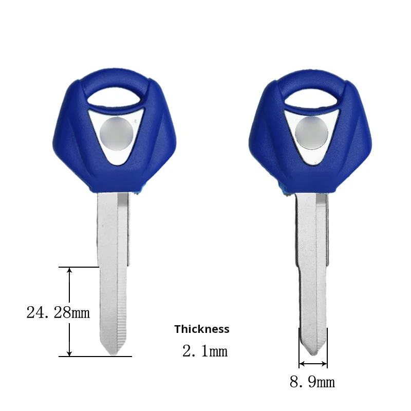 Chiave moto Yamaha, adatta per: Yamaha R1 R6 XJR400 1300 chiave moto vuota.