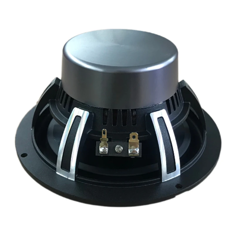 Aluminium Frame Hifi 6.5Inch NdFeB 4Ω/8Ω RMS power 30W full range Car/Home Audio Speakers Aluminium cone +Rubber edge speaker