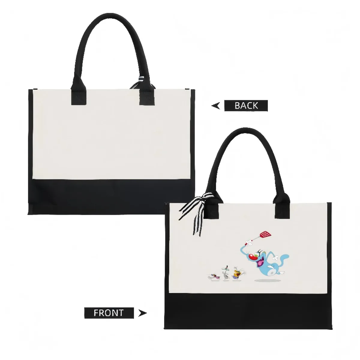 BOPE 2026 جديد وصول موضة عملية واسعة قابلة لإعادة الاستخدام حمل حقيبة نمط طباعة 2 لهجة الثقيلة حقيبة كتف كبيرة لجميع Da #2