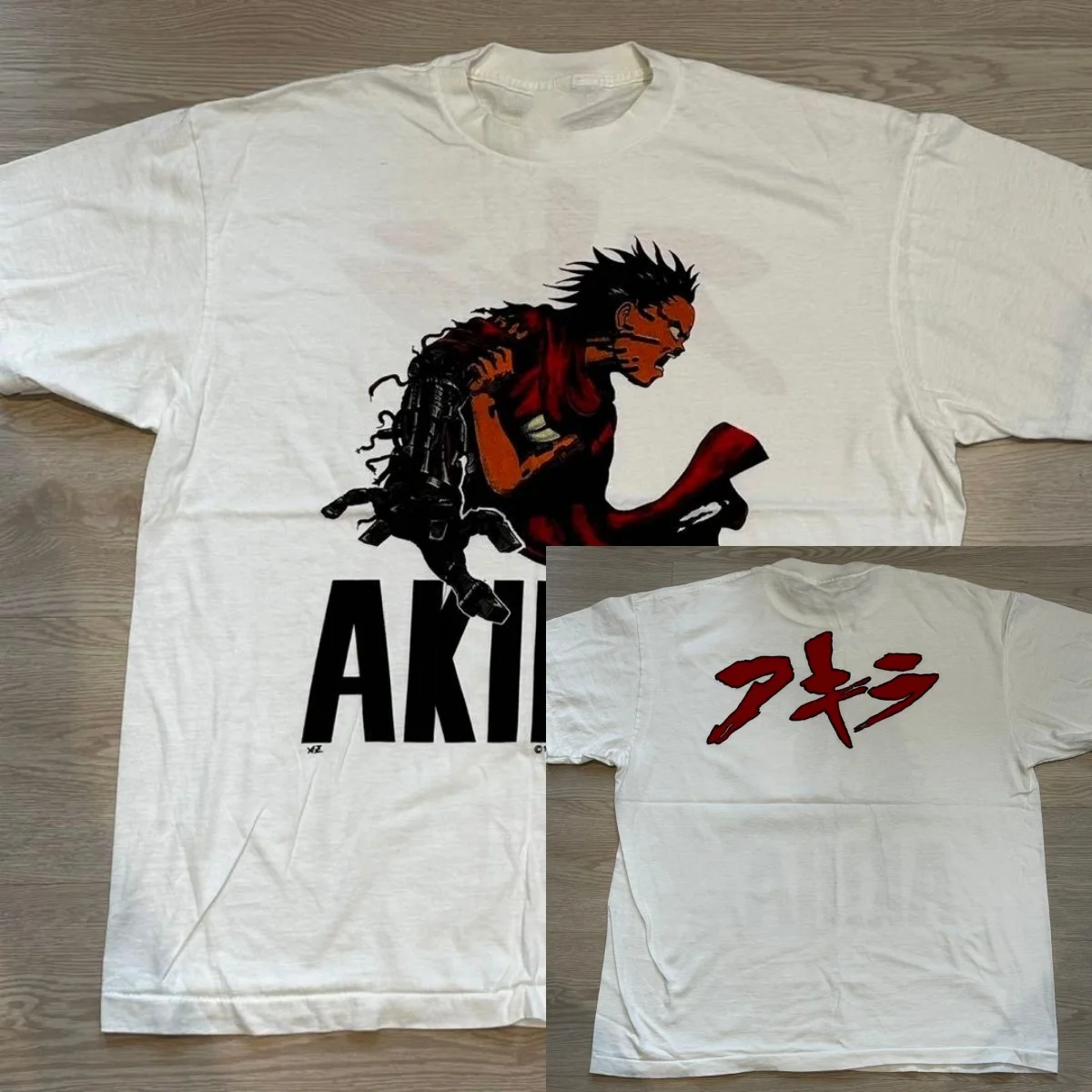 AKIRA Tetsuo Shima Nirvana Style Grafik-T-Shirt aus Baumwolle für Herren und Damen, Streetwear-T-Shirt – Detail 2