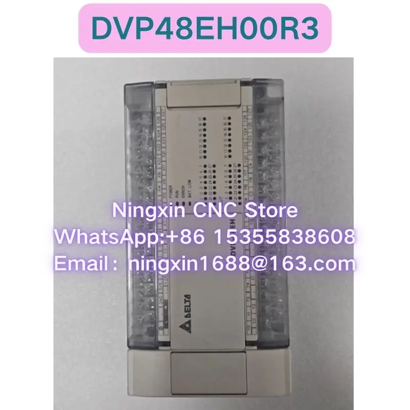 

Б/у ПЛК DVP48EH00R3 Функциональный тест ОК Быстрая доставка