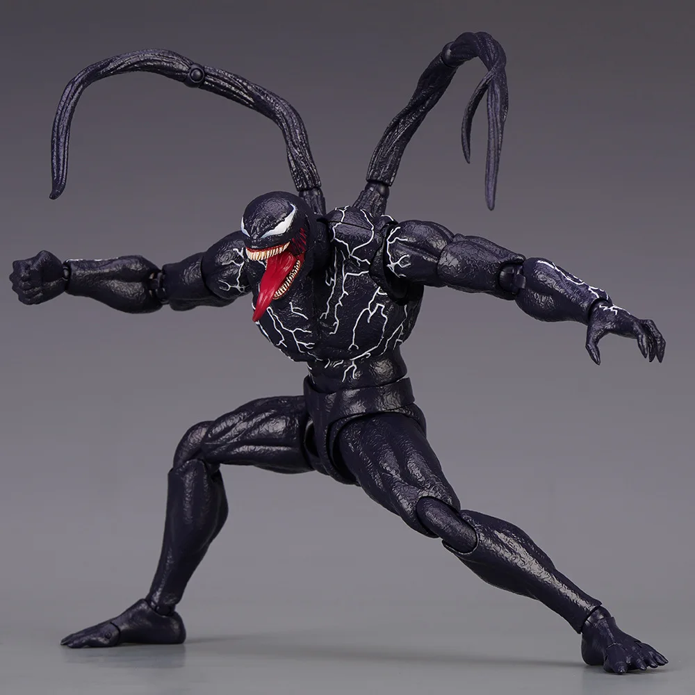 20cm Venom Figute Marvel Anti-hero Eddie Brock Symbiote Anime Peripheral 20cm Action Figure Desktop Ornament Model Gifts Toys