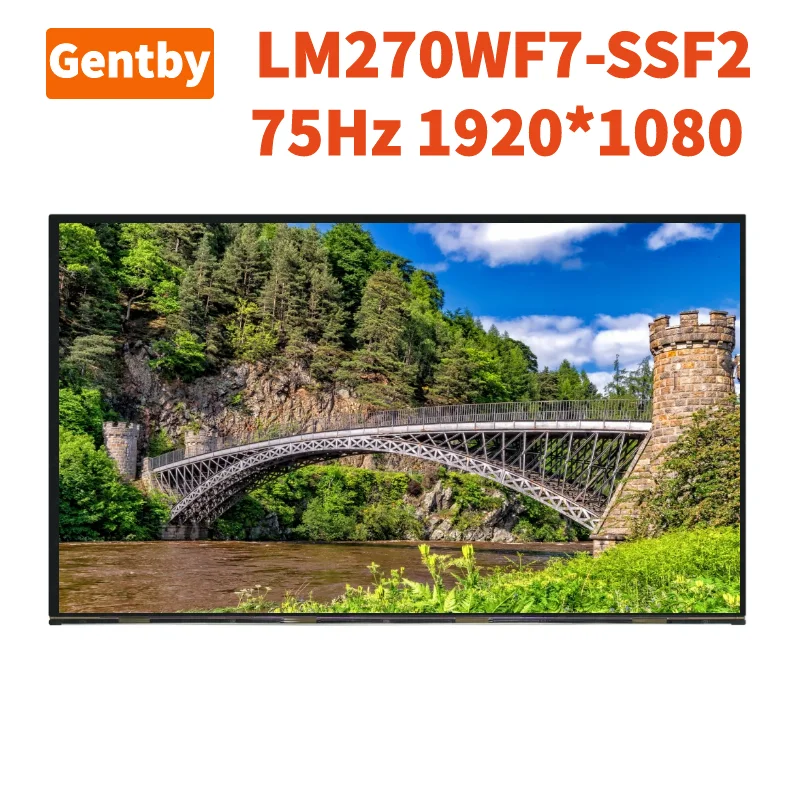 

27-дюймовый оригинальный новый LM270WF7 SSF2 LM270WF7-SSF2 IPS FHD 1920*1080 75 Гц 30 контактов ЖК-экран без сенсорного экрана