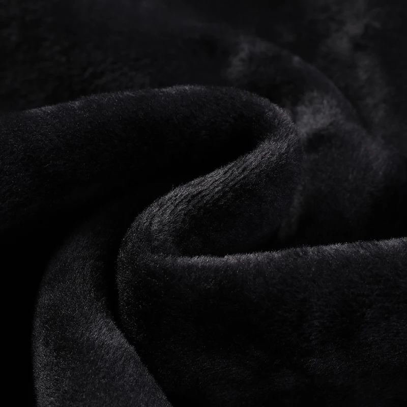 ​ ​ Maglione pullover lavorato a maglia foderato in pile Maglione casual da uomo Design girocollo in materiale spesso a maniche lunghe caldo isolato