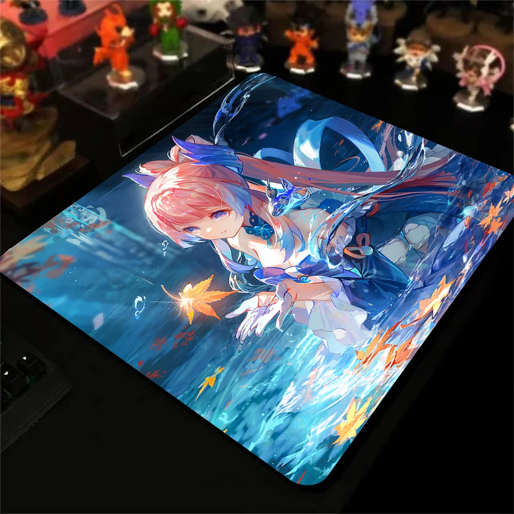 Sangonomiya Kokomi Genshin ImpactGaming Mouse Pad XS Small Mousepad For PC Gamer Desktop Decoration Office Mouse Mat Deskmat Rug