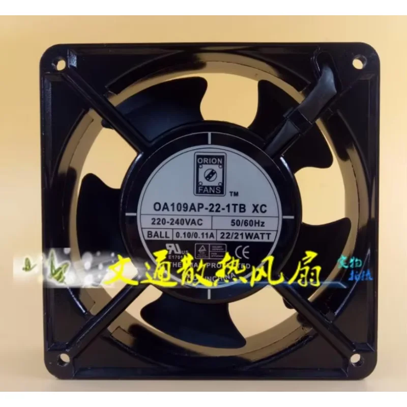 

ORION FANS OA109AP-22-1TB AC 220/240 В 50/60 Гц 120x120x38 мм Вентилятор охлаждения сервера