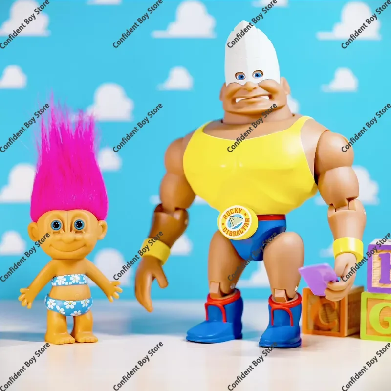 D-KOp Manual Personalización Artesanal Artista Troll El Troll de la Buena Suerte Colección de Adornos de Juguete Productos Hechos a Mano Personalizados