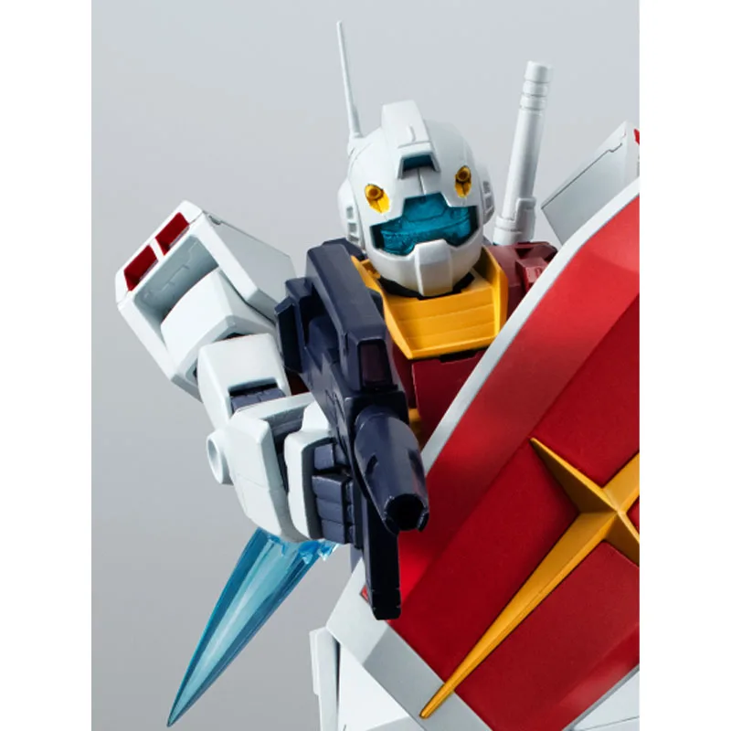 Bandai Echt ROBOT Anime Figuur RMS-179 (RGM-79R) Gundam II 130mm Action Figure Speelgoed voor Jongens Kids Gift Collectible Model