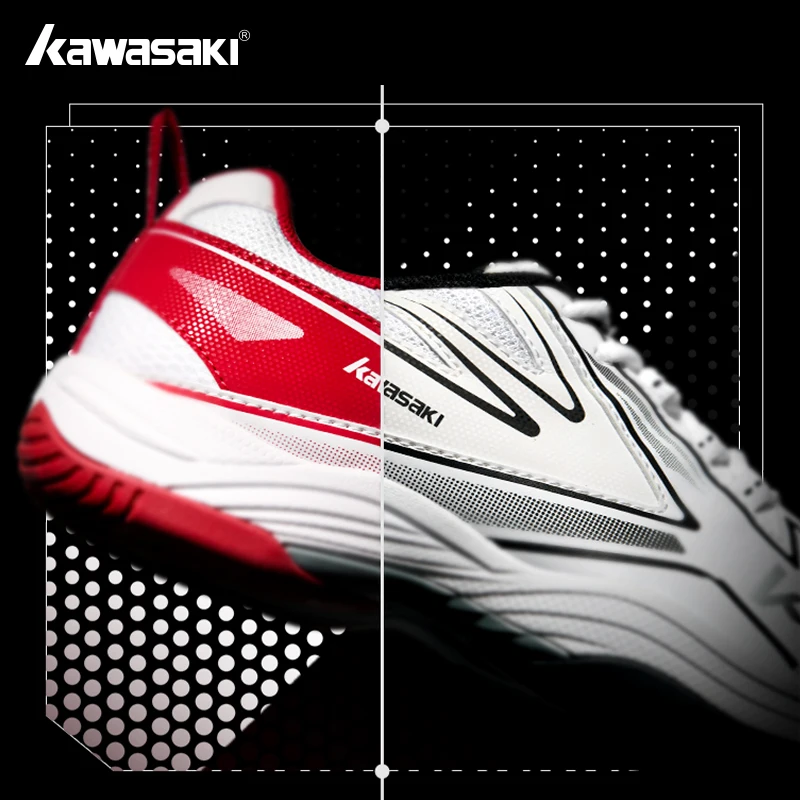 Kawasaki 2025 New Arrival Badminton Shoes TPU Reinforced Anti Torsion Upgraded Table Tennis Shoes for Man Woman K2B50-C32021