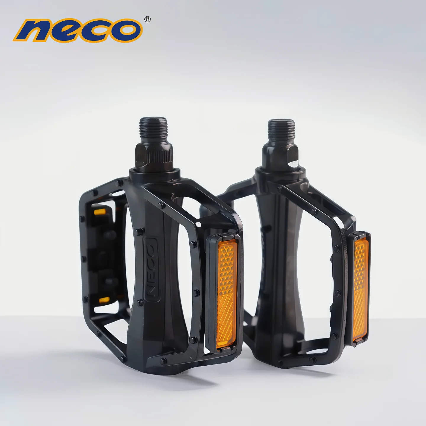 

NECO Pedals for bicycle Mountain Bike Pedal Aluminum Alloy Mountain Bike Road Bike Folding Dirt Jumper Stable Efficient Comfort