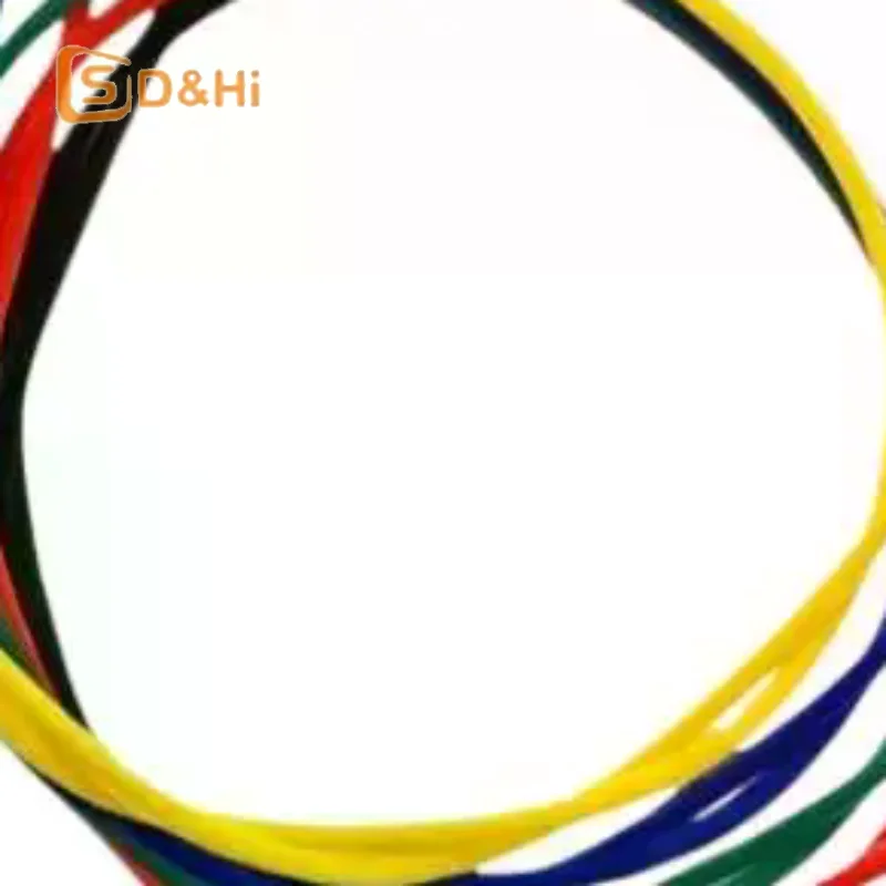 6 Colors 30CM Test Hook Jumper Wires With Reliable Contact For Electronic Testing Circuit Debugging DIY Use
