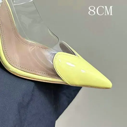 Yellow 8CM Heel