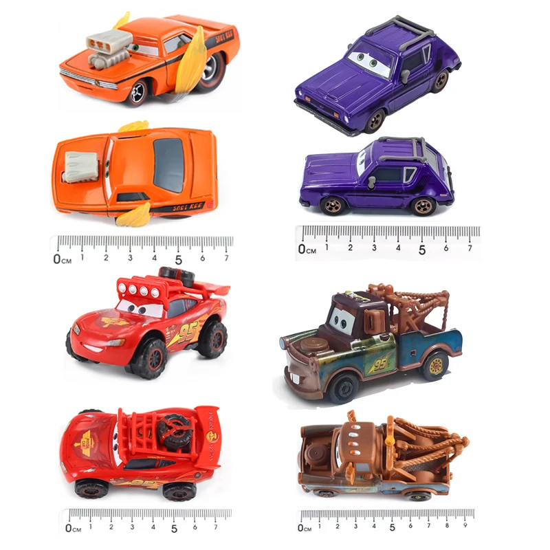 Cars 3 Pixar Cars Spielzeugauto Lightning McQueen Serie 1:55 Druckgussmodell Basisausführungen und plattierte Version Kinder-Legierungsspielzeugauto – Detail 13