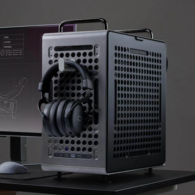 Steel Mid‑Tower Gaming PC Case Compatible With ATX MATX Motherboard Support 240mm Water Cooling Radiator