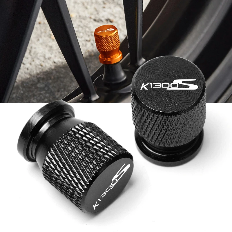 For BMW K1300S K1300 S 2009-2020 Motorcycle CNC Accessories Wheel Tire Valve Stem Caps Airtight Cover Universal K1300 K 1300 S