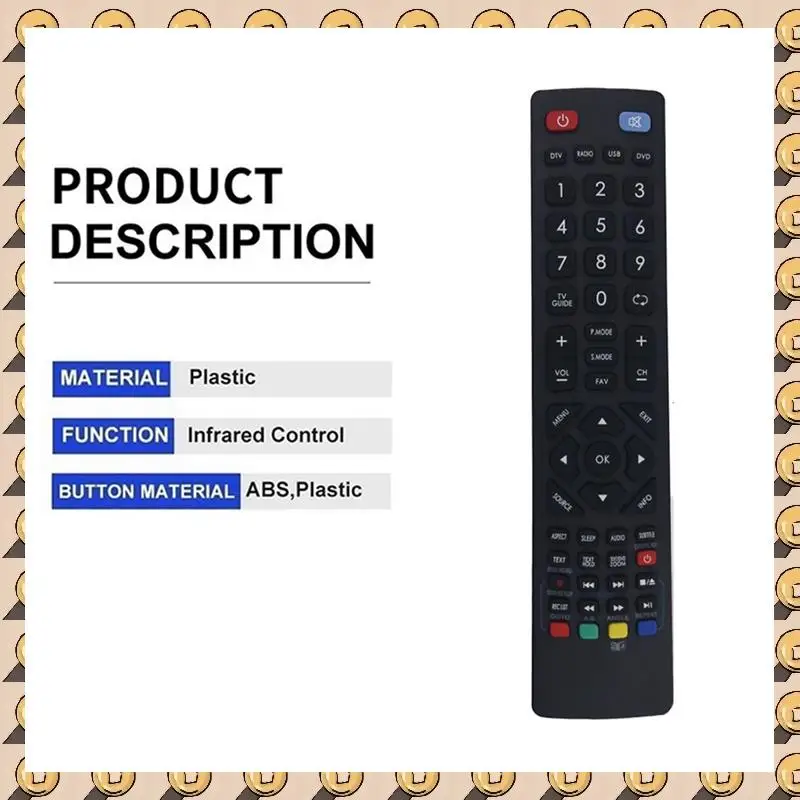 

A003 For BLAUPUNKT JMB SABA LED TV 3D Functio Remote Control JTC0250001/01 JT0232002 32/233I-GB-5B2-HKUP-UK DH1903125239