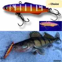 TSUYOKI Torpeda Silicone Rattlin lure 80mm 28g Vibs Rattin Balance Ice Fishing Spinning lure Madness Shiriten Baguette 80