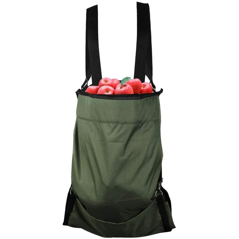 Fruit Picking Bag Vegetable Berry Harvest Picking Apron Adjustable Garden Apron Storage Pouch Farm Helper