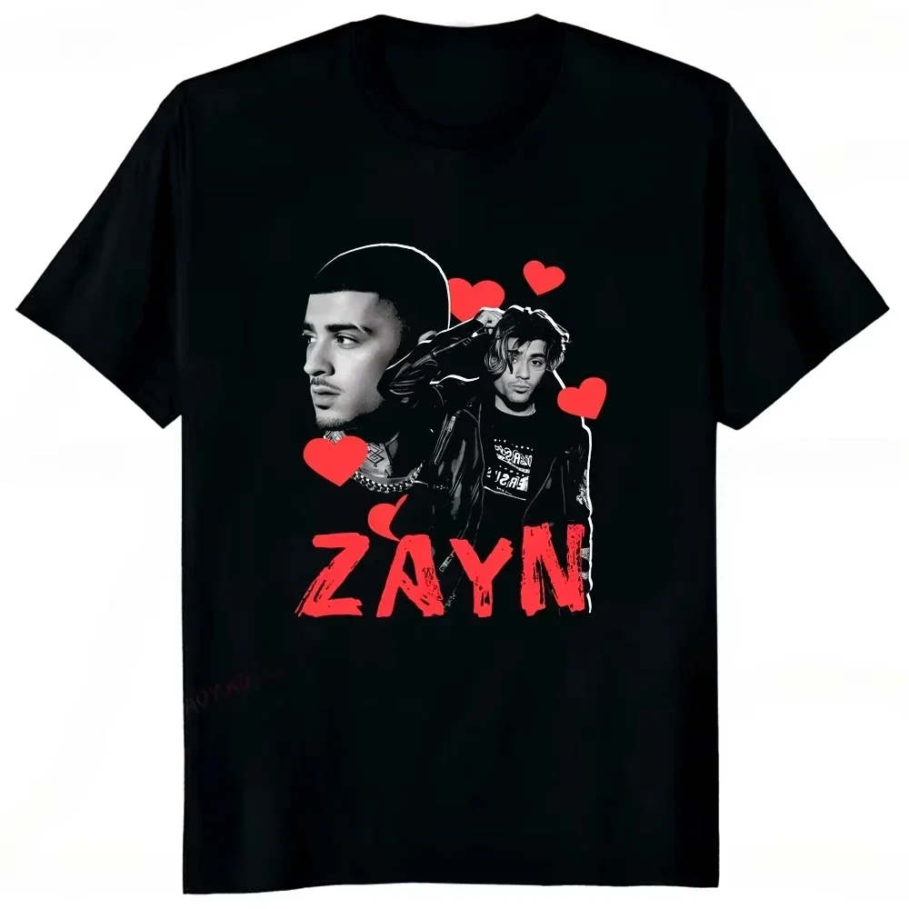 Room Under The Stairs 2025 Rapper Zayn Malik T-shirt O-Neck Short Sleeve Fans Gift Top Tee Oversized Casual Men's Women Clothing