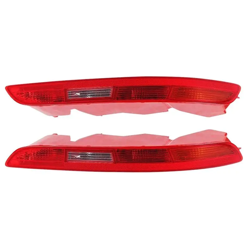 

A66P-1Pair Rear Bumper Lower Tail Light Reflector Lamp For Q3 2011-2015 8U0 945 095 8U0945096 Parking Stop Brake Light